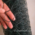 PVC powlekane sześciokątne siatkę z drutu